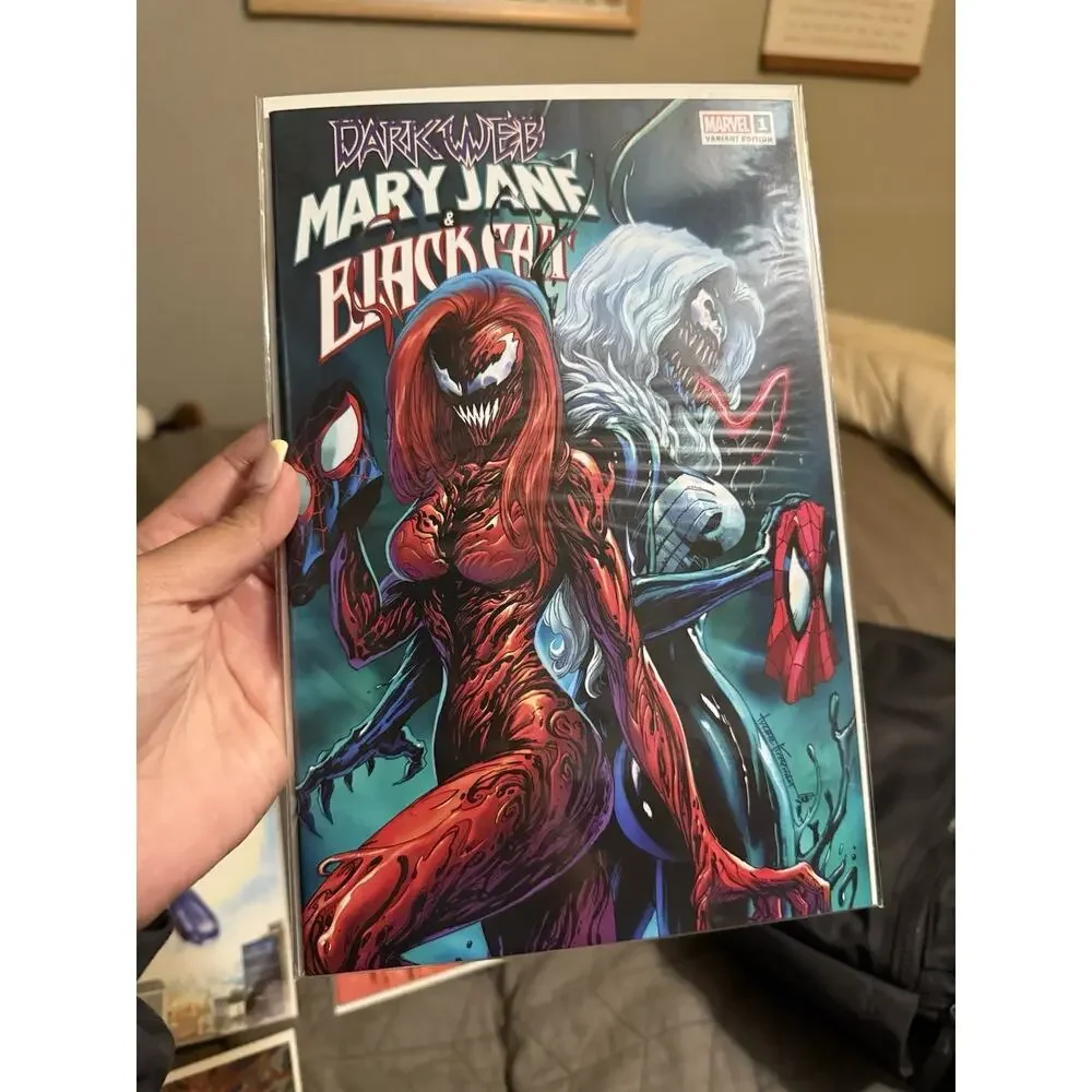 Marvel Dark Web: Mary Jane & Black Cat #1 Modern Age Variant Edition Cover
